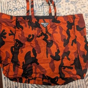 Prada Nylon Camo Tote